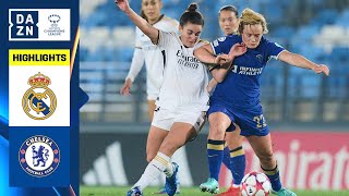 HIGHLIGHTS | Real Madrid vs. Chelsea -- UEFA Women's Champions League 2023-24