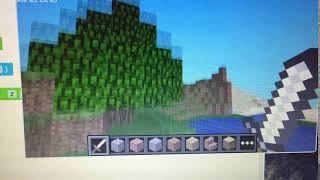Minecraft Shaking Steve with Edublocks