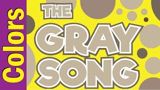 Gray Song | Learn Colors in English | Colors Song | ESL for Kids | Fun Kids English
