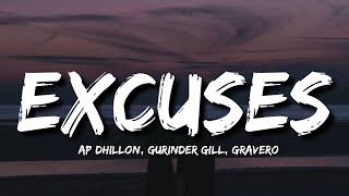 Excuses Lofi (Lyrics) - AP Dhillon, Gurinder Gill, Gravero