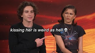 Timothée Chalamet being smooth and funny with women for 5 minutes straight | Part 2