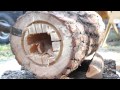 The Art of Log Hive Making