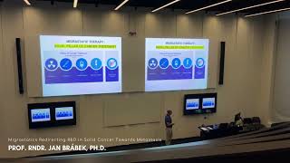 Prof. RNDr. Jan Brábek, Ph.D. lecture on Migrastatics at Warwick University 2023