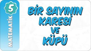 5. Sınıf Matematik | Bir Sayının Karesi ve Küpü/ Parantezli İşlemler