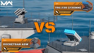 Roketsan ASW VS TRG-230 (230mm) | Grenade Launchers Comparison | Modern Warships