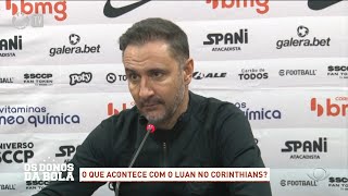 Craque Neto compara falas de Sylvinho e Vitor Pereira sobre Luan, do Corinthians