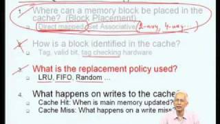 Mod-06 Lec-28 Cache operation (contd)