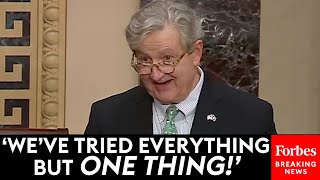 JUST IN: John Kennedy Issues Epic Warning On Senate Floor