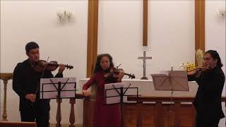 Ch. Dancla - Trio op. 99 N°2 - Juan Sanhueza, Marina Grozovskaya y Raúl Sanhueza.