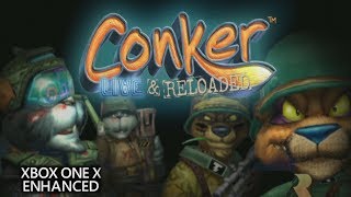 Conker: Live \u0026 Reloaded - Xbox One X Enhanced 4k Multiplayer Gameplay #1 (2160p)