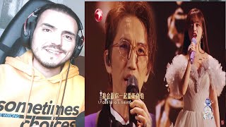 林志炫#黄霄雲 Lin Zhixuan #HuangXiaoyun 《Time To Say Goodbye》《我们的歌4》Singing with legends S4 EP12 Reaction