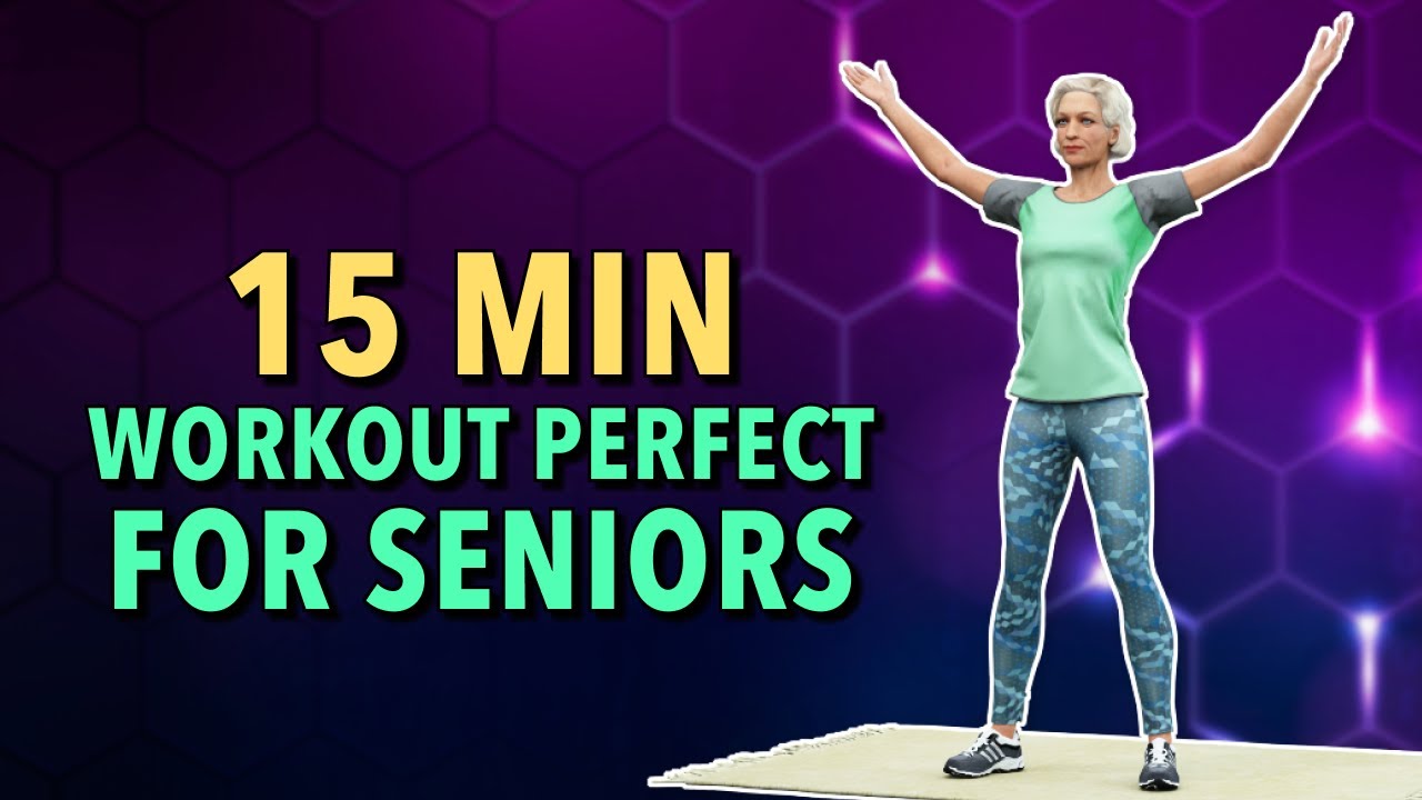 15 Minute Low Impact Workout Perfect For Seniors Youtube