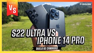 Galaxy S22 Ultra VS iPhone 14 Pro | Duelo de Cámaras