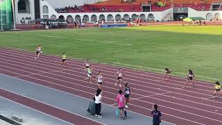 111年新北城市盃全國田徑公開賽國中女子組4X100接力決賽