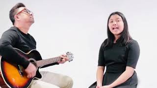 Sayar David lah's daughter Joanna Daughter and Dad Sing Together!  သူငယ်ချင်းထံသို့ပေးစာ