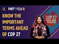 Know the important terms ahead of COP 27 - IN FOCUS | Drishti IAS English