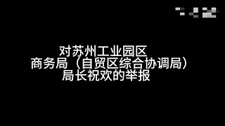 【完整版】清华高材生实名举报商务局长。“清华的不上路子”，清华毕业生马翔宇详细讲解举报苏州工业园区商务局局长祝欢的证据。视频比较长，他说局长曾威胁他再敢告，就用寻衅滋事收拾他｜中国苏州