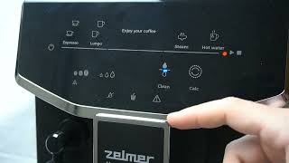 ZELMER Maestro Barista ZCM8121 - How to Enable or Disable Water Filter? | Maintain Quality