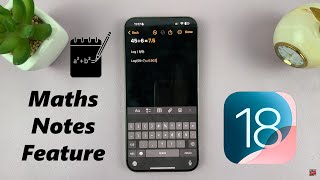 iOS 18: How To Use Maths Notes On Calculator App (iPhone)