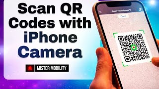 How To Scan QR Codes with the iPhone Camera App