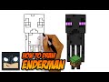 Minecraft | How To Draw Enderman