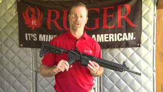 Ruger ® SR-556® Takedown Features