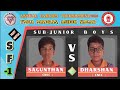 CARROM SUB-JUNIOR BOYS SF-1 | SAGUNTHAN VS DHARSHAN | ANNUAL CARROM TOURNAMENT-2024 IN YMCA MADRAS