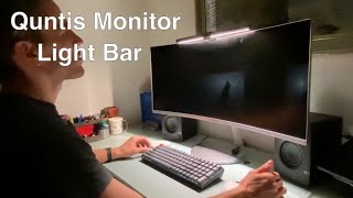 Quntis Monitor Light Bar: Unboxing/Review