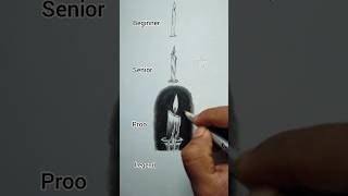 how to draw a candle 🕯️😊 #art #youtubeshorts #shorts #trending #viral #@ArtwithBir_9