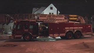 Fire damages Racine home