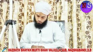 ZINDA DIL KA ASAR|🎤HAZRATH SHAYKH MUFTI SHAH VALIULLA SAB, NAQSHBANDI D.B| (Imp Short Clip)