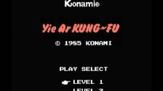 Yie Ar Kung Fu (NES) Music - Fight Theme