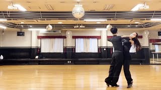 【練習風景】Viennese Waltz 2021.9.21 社交ダンス @菅体ホール