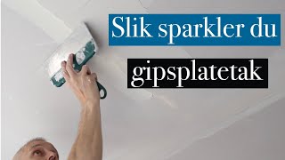 Sparkling av tak [tips fra maleren]