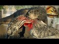 SCORPIOUS REX HYBRID BATTLE ROYALE!!! - Camp Cretaceous | Jurassic World Evolution 2