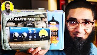 PreSonus TubePre V2 PreAmp Unboxing \u0026 Setting Up + In-Depth Audio Review!