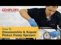 How to Disassemble, Repair and Maintain a Solo Piston Pump Backpack Sprayer | Tips from Gemplers