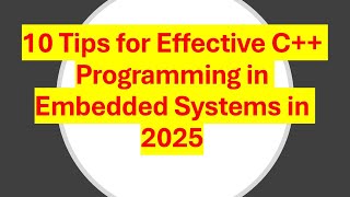 Mastering Embedded C++: Top 10 Optimization Techniques