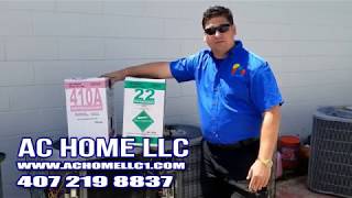 AC HOME LLC R22 vs 410A changing to new 410a system