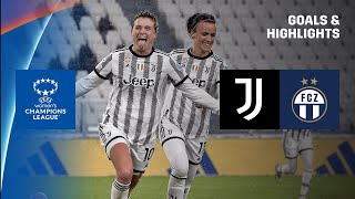 HIGHLIGHTS | Juventus vs. FC Zürich -- UEFA Women's Champions League 2022-23 (Italiano)
