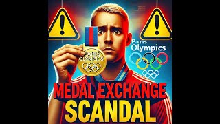 Unbelievable!Medal exchange at the Paris Olympics is the talk of the town.信じられない！ パリオリンピックでメダル交換が話題に