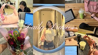 Daily Diaries | chill days, trying new coffee shops and running errands 💞🌟🌸