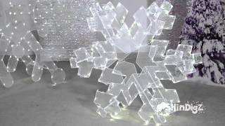 Lighted LED Snowflakes - Shindigz Party Supplies