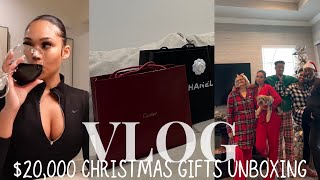 VLOG| $20,000 UNBOXING MY CHRISTMAS GIFTS+CHRISTMAS AT MY PARENTS+TRADER JOES HAUL| Briana Monique’