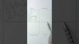 How to Draw Kakashi Hatake in different anime styles full video #shorts #anime #kakashi #drawing
