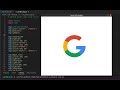Creating Google Logo using Python Turtle