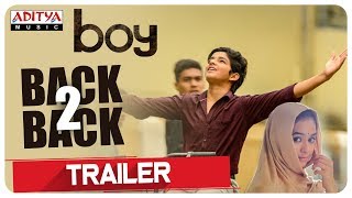 Boy Telugu Movie Back To Back Trailers | Lakshya Sinha, Sahiti | Amar Viswaraj