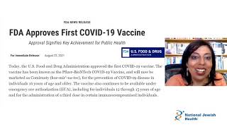 COVID-19 Vaccines, Delta and Immunity | 8-27-2021