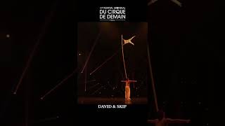 David \u0026 Skip (Chinese pole supported) Festival du Cirque de Demain 2025 #shorts