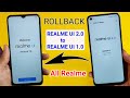 How to Downgrade Android 11 to 10 Without pc | Rollback Android 11 to 10,All realme Device